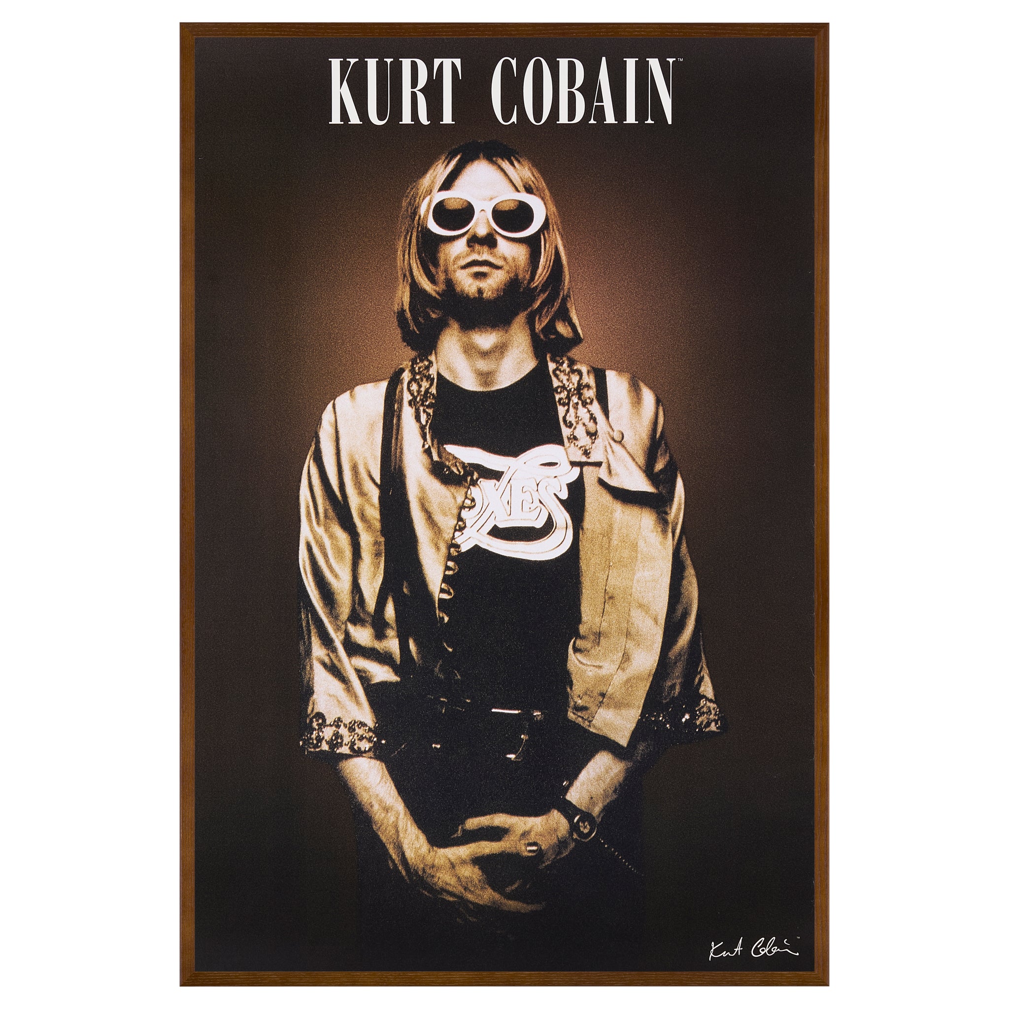 Nirvana Kurt Cobain カートコバーン ヴィンテージ ポスター