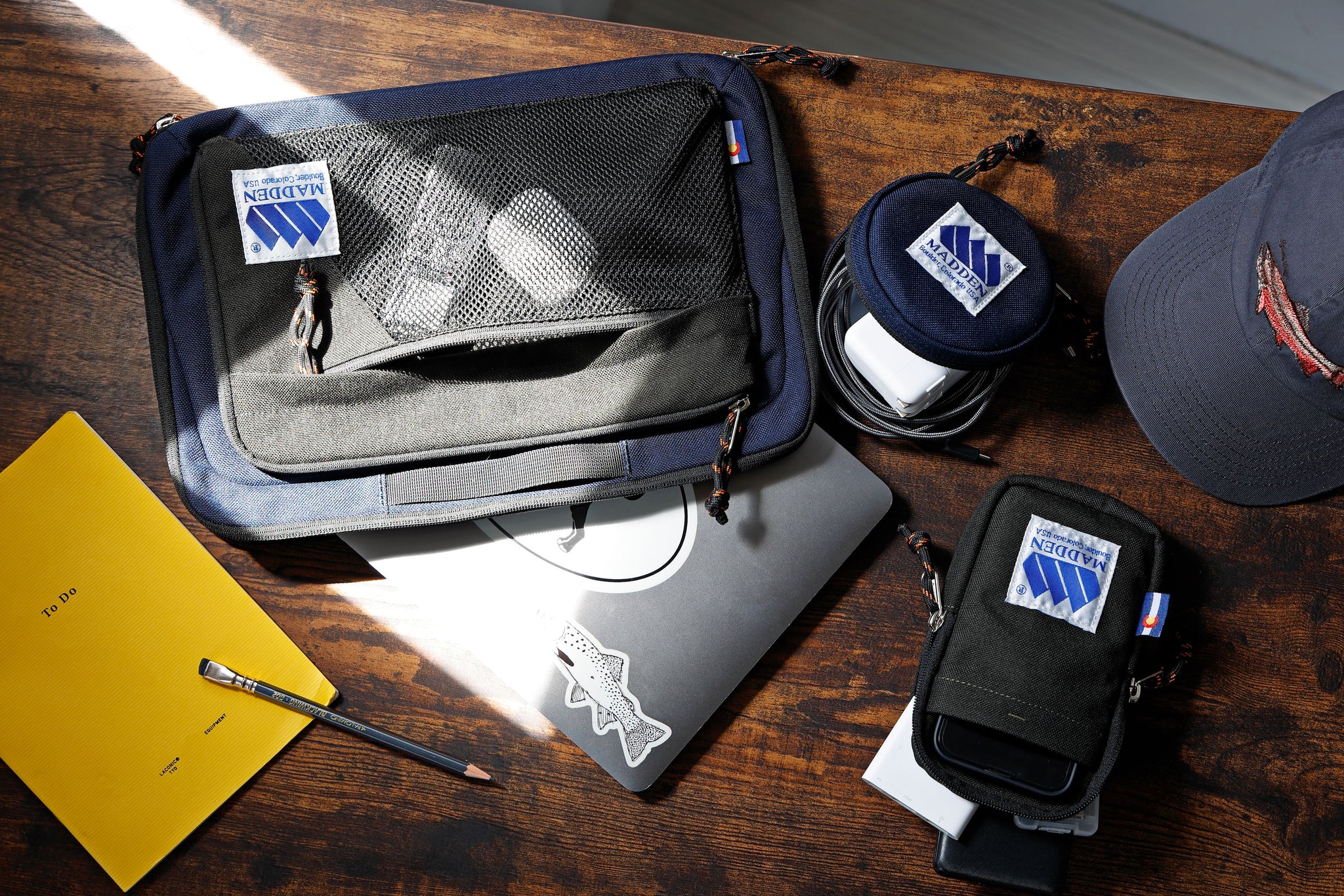 MADDEN×2nd バッグイン バッグ [Desk Gear Case] MADDEN×2nd】バッグイン バッグ [Desk Gear Case] – CLUB PREPPY